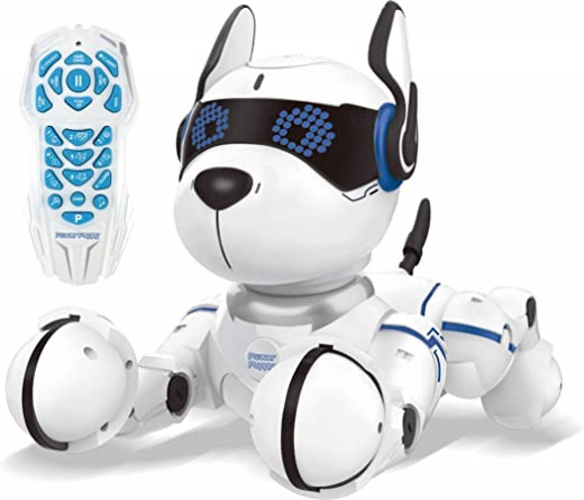 Lexibook, Power Puppy Mini, Mijn Kleine Hond-Robot met Geluiden, Muziek, Lichteffecten, Stemherhaling en Reactie op Geluiden, ROB02DOG Lexibook, Power Puppy Mini, Mijn Kleine Hond-Robot met Geluiden, Muziek, Lichteffecten, Stemherhaling en Reactie op Geluiden, ROB02DOG