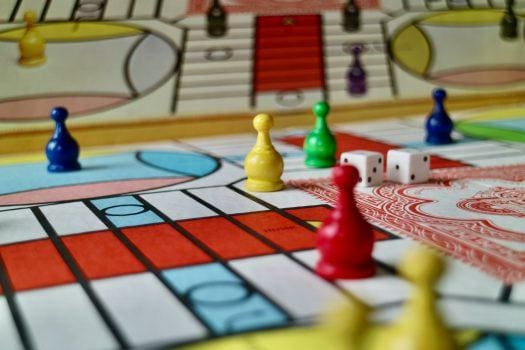 Jogos de tabuleiro anos 90 Parcheesi