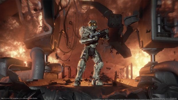 Imagem de Halo 4 fornecida por TheGamesDB.net