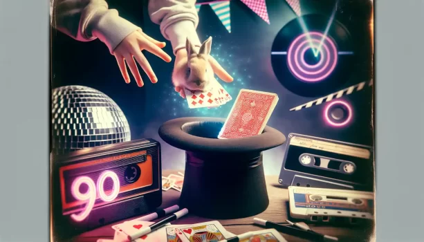 Podes tu aprender truques de magia dos anos 90?