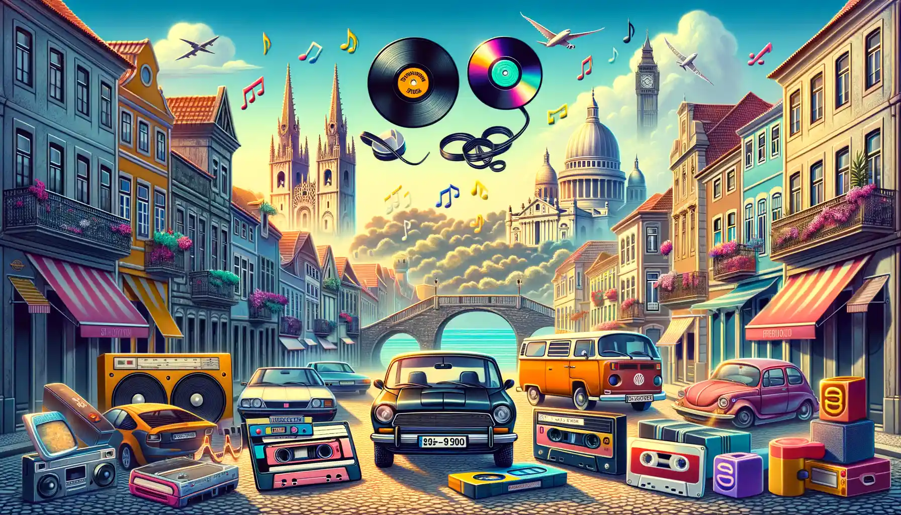 Where to find the best old-school 80s, 90s, and 2000s songs in European Portuguese