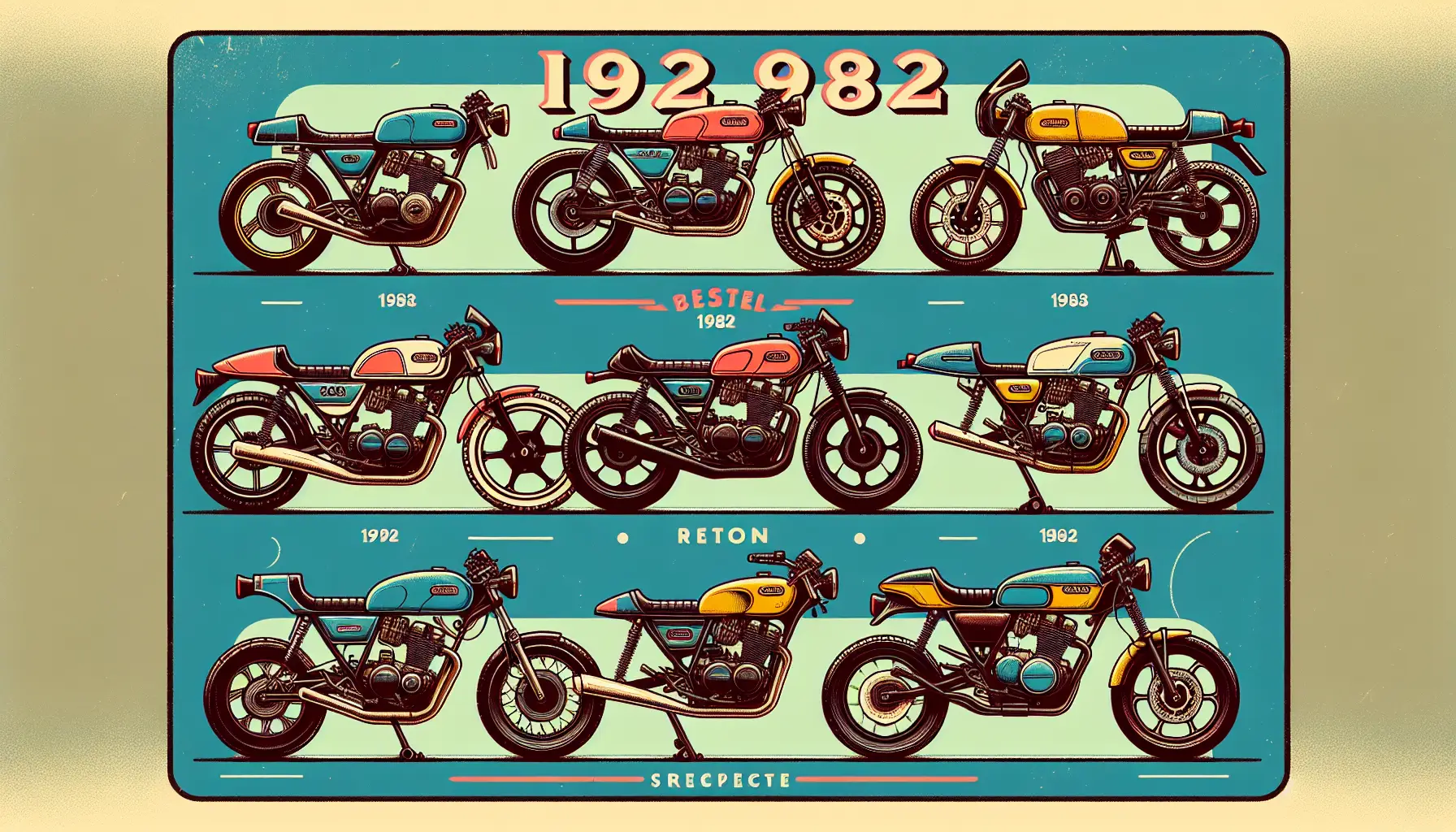 7 Motas clássicas de 1982
