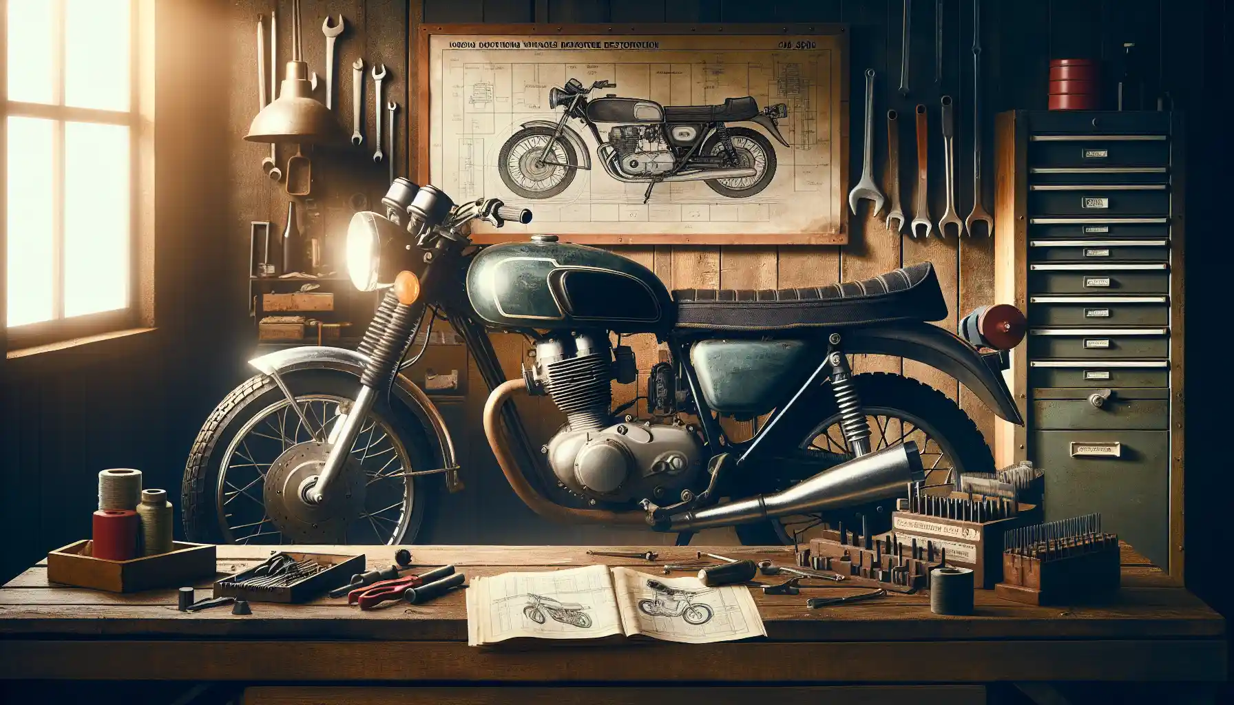 Deves investir no restauro de uma mota antiga dos anos 2000?