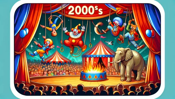 Porque deves apresentar aos teus filhos a magia dos números de circo dos anos 2000?