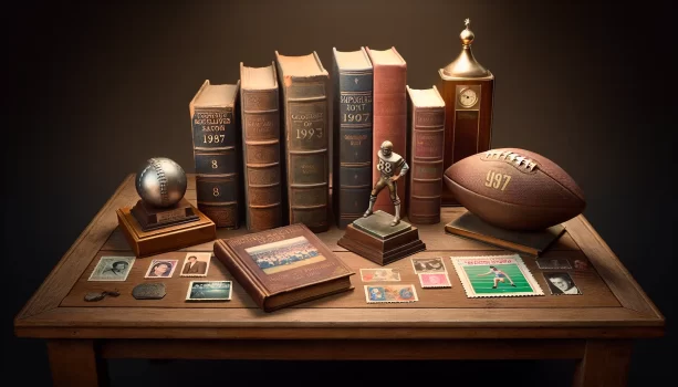 7 Livros clássicos não convencionais, coleccionáveis, acontecimentos desportivos de 1987