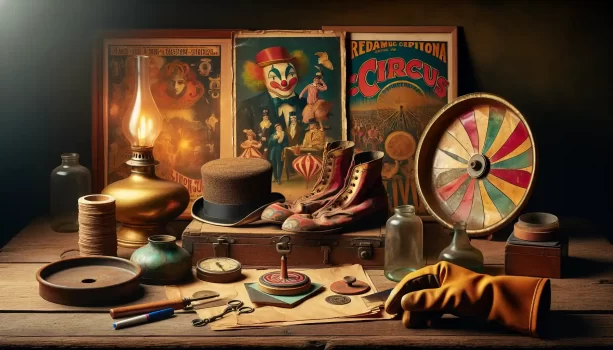 Qual é a melhor forma de conservar recordações antigas de circo?