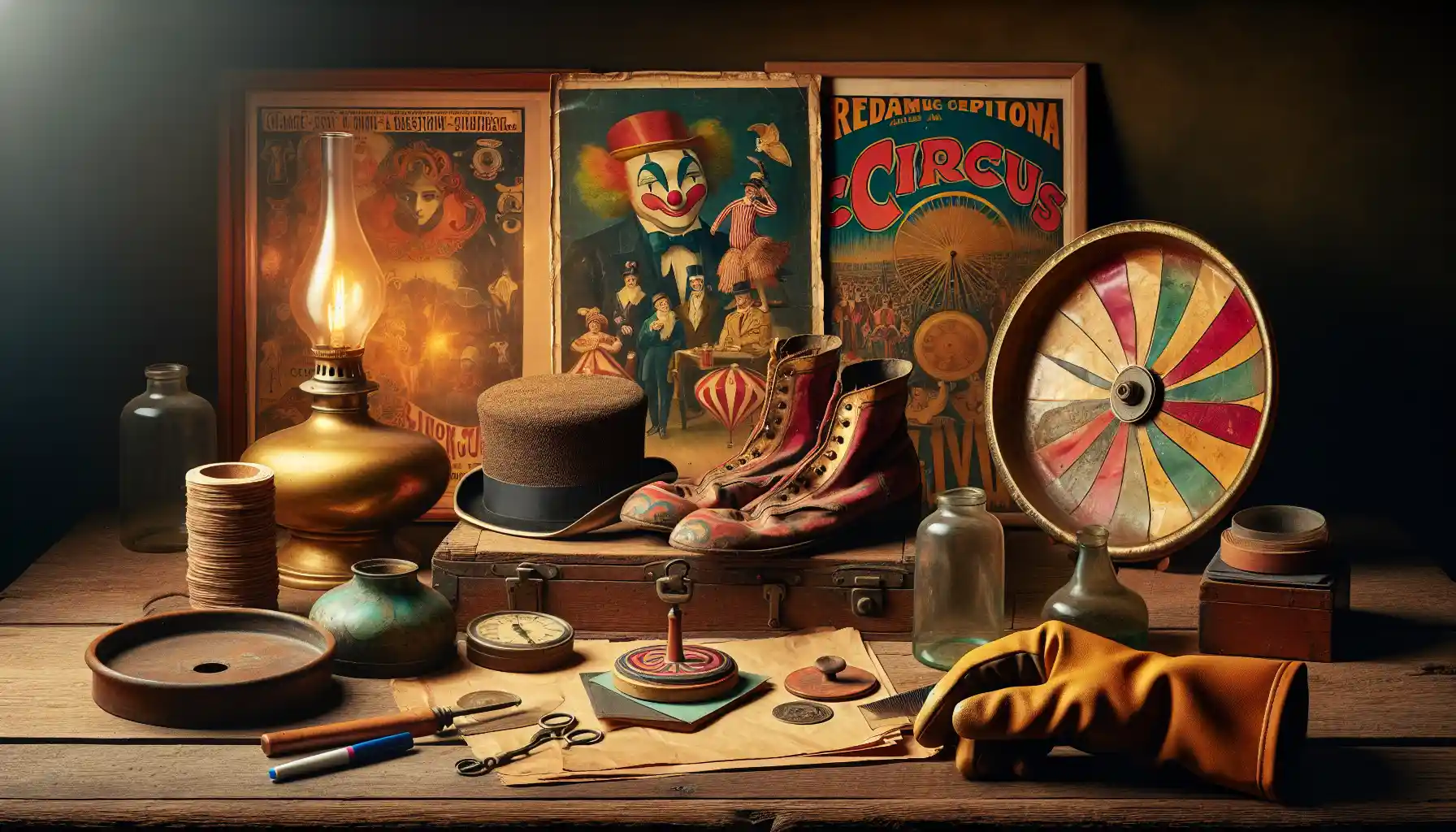 Qual é a melhor forma de conservar recordações antigas de circo?