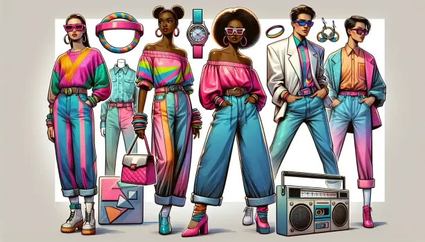 'Como te vestires como um ícone dos anos 80 na moda atual'