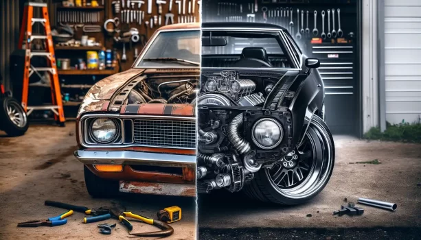 Deves restaurar ou personalizar o teu carro clássico dos anos 80?