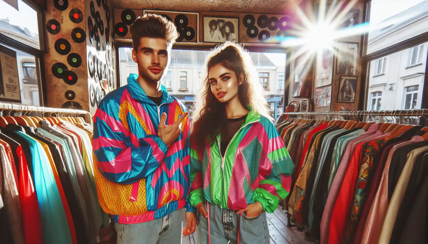 Onde encontrar os melhores casacos corta-vento retro dos anos 80
