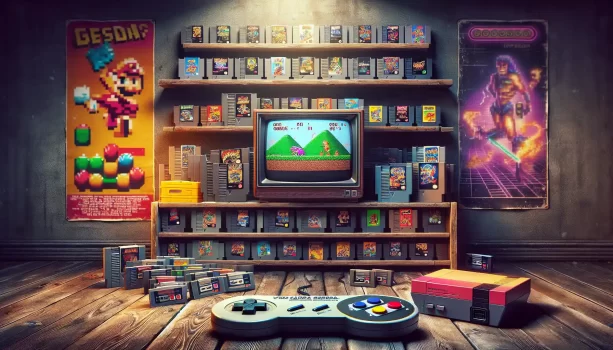 Onde encontrar os melhores jogos de vídeo retro