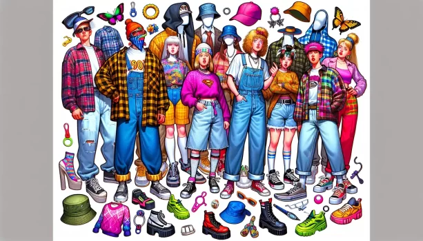 Qual é a pior tendência da moda dos anos 90?