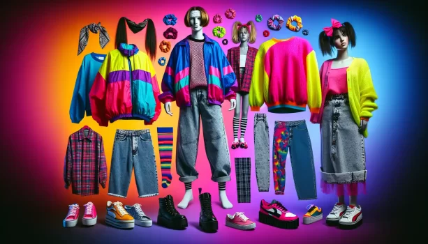 Qual é a pior tendência de moda dos anos 90?