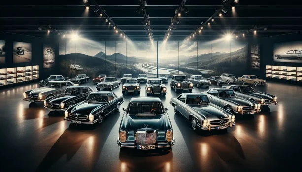 Qual é o melhor modelo Mercedes Benz dos anos 2000 para coleccionares?
