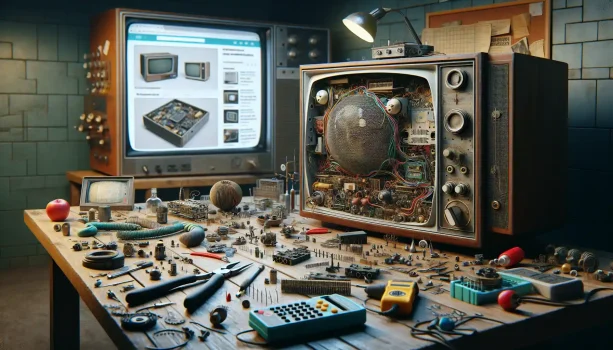 Onde encontrar peças de substituição para o teu televisor vintage dos anos 2010'