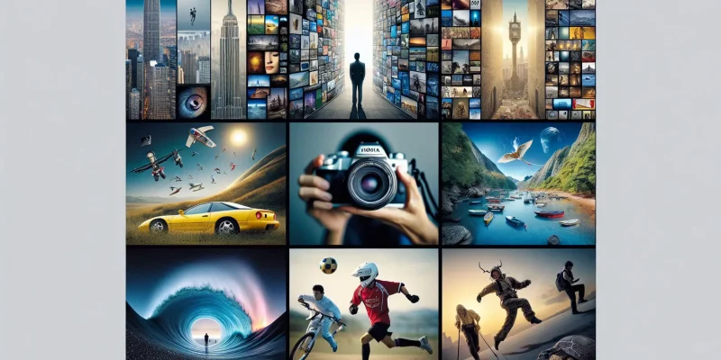 5 Principais estilos de fotografia e câmaras de 2004