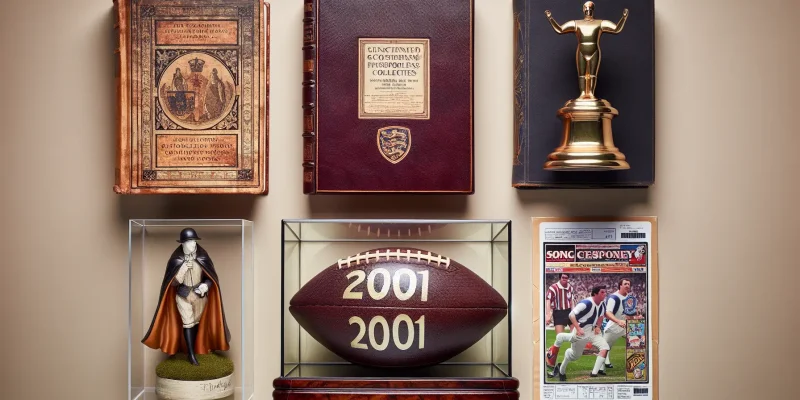 6 Livros clássicos notáveiscoleccionáveiseventos desportivos de 2001