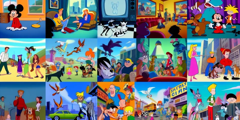 7 Séries de animação e desenhos animados clássicos de 2001