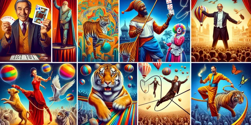 7 espectáculos de circo e magia menos utilizados de 2012