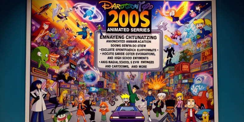 8 Séries de animação e desenhos animados influentes de 2000