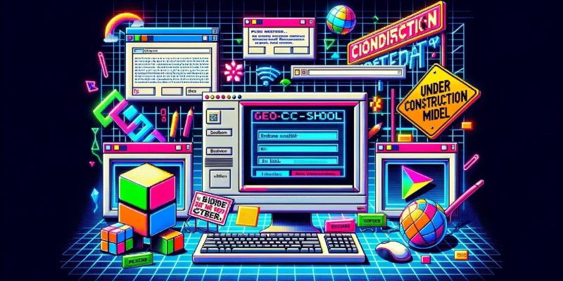 Criar o teu próprio site retro inspirado no GeoCities
