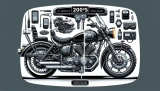 Como atualizar a tecnologia de uma moto clássica dos anos 2000