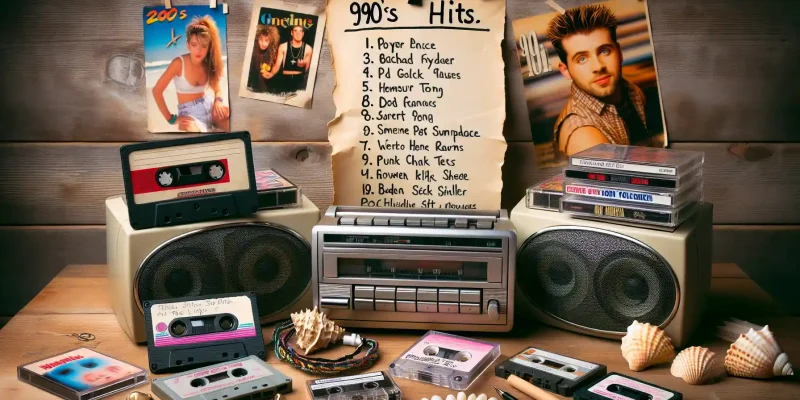 Como criar uma lista de reprodução retro numa cassete nos anos 90