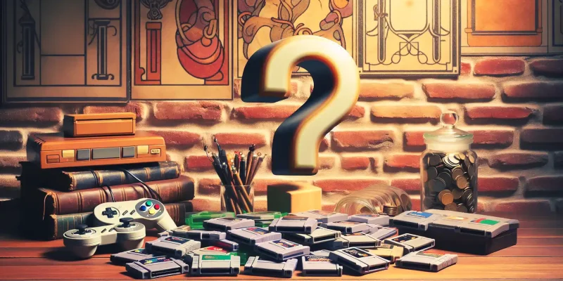 Deves investir em coleccionáveis de jogos retro?