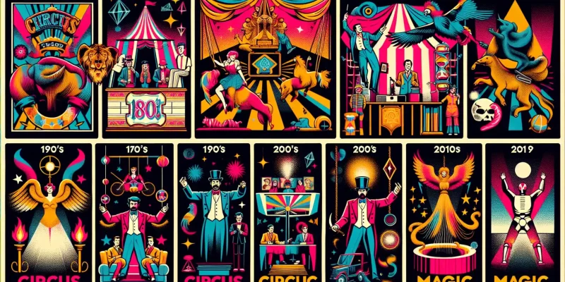 O que há de melhor e pior no circo e na magia vintage dos anos 80, 90, 2000 e 2010