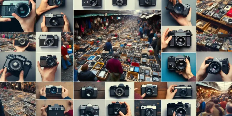Onde encontrar as piores câmaras dos anos 80 e 90 para um divertido desafio fotográfico