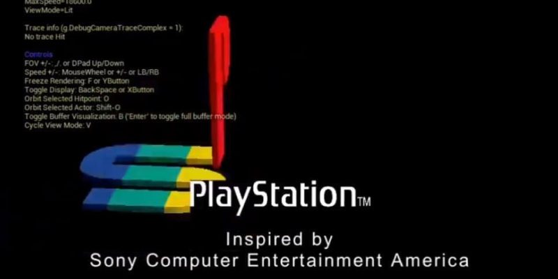 O Logo da PlayStation 1 é na verdade um modelo 3D