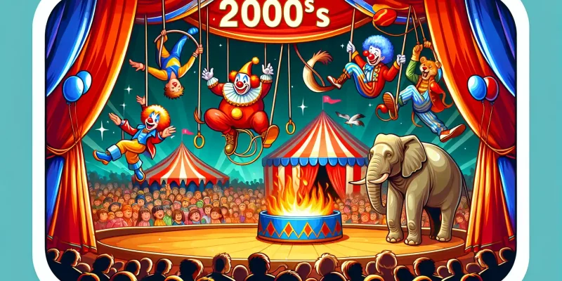 Porque deves apresentar aos teus filhos a magia dos números de circo dos anos 2000?