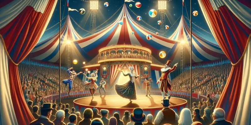 Qual é a melhor maneira de trazer de volta a nostalgia dos espectáculos de circo dos anos 2000?