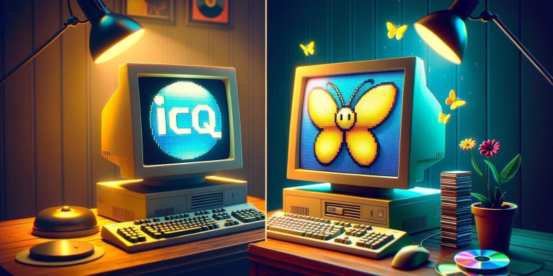 Revive a magia do ICQ e do MSN Messenger