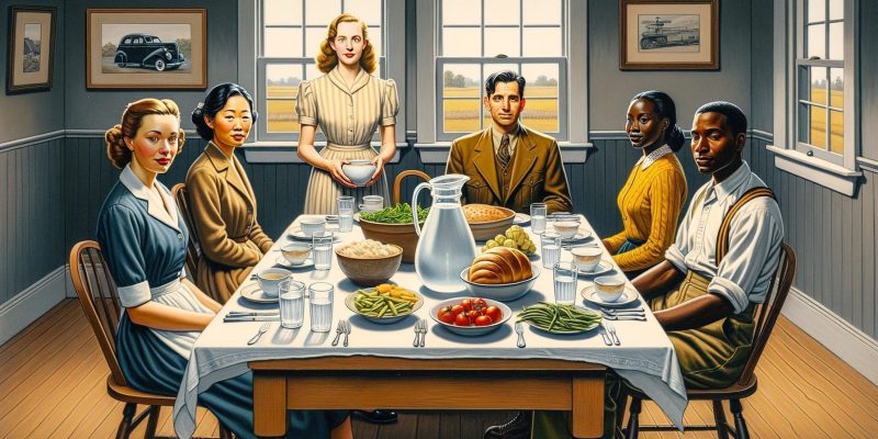 Faz um jantar ao estilo do racionamento dos anos 40: Um Guia Passo-a-Passo